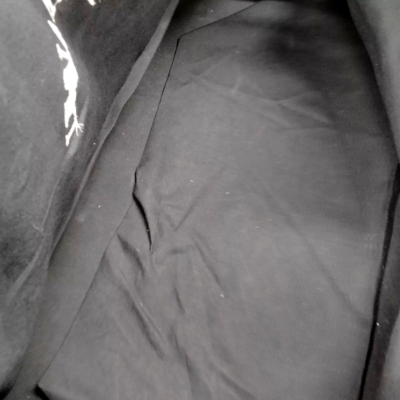 Burberry Boston Gray Black Leather Bag - Picture 6 of 7